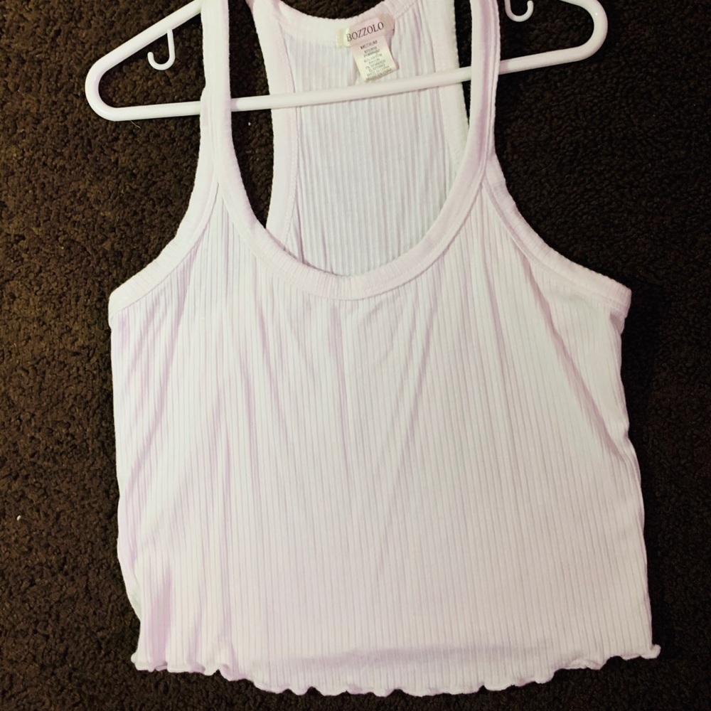 Tillys white cropped top